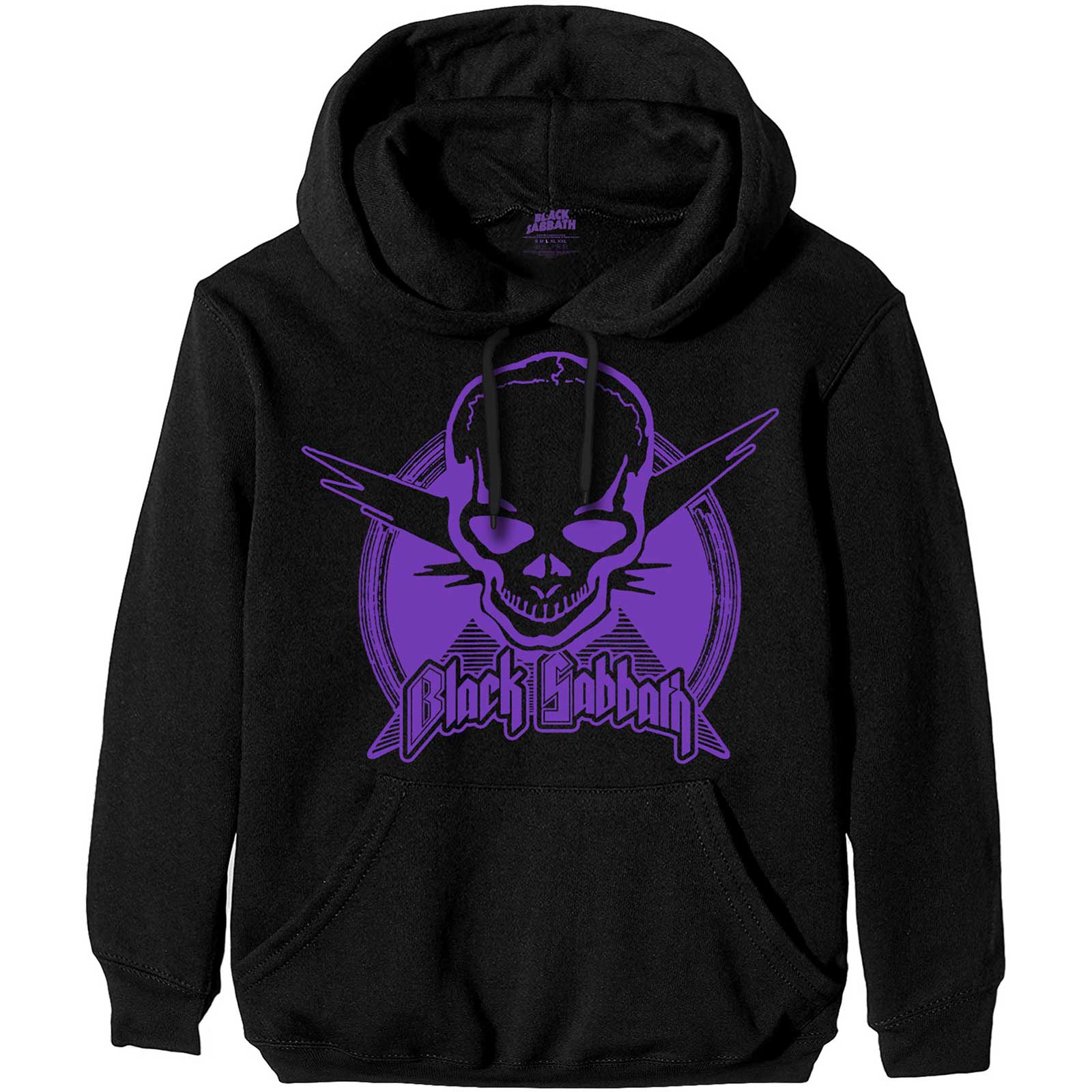 Black Sabbath Unisex Pullover Hoodie: Aviation Skull