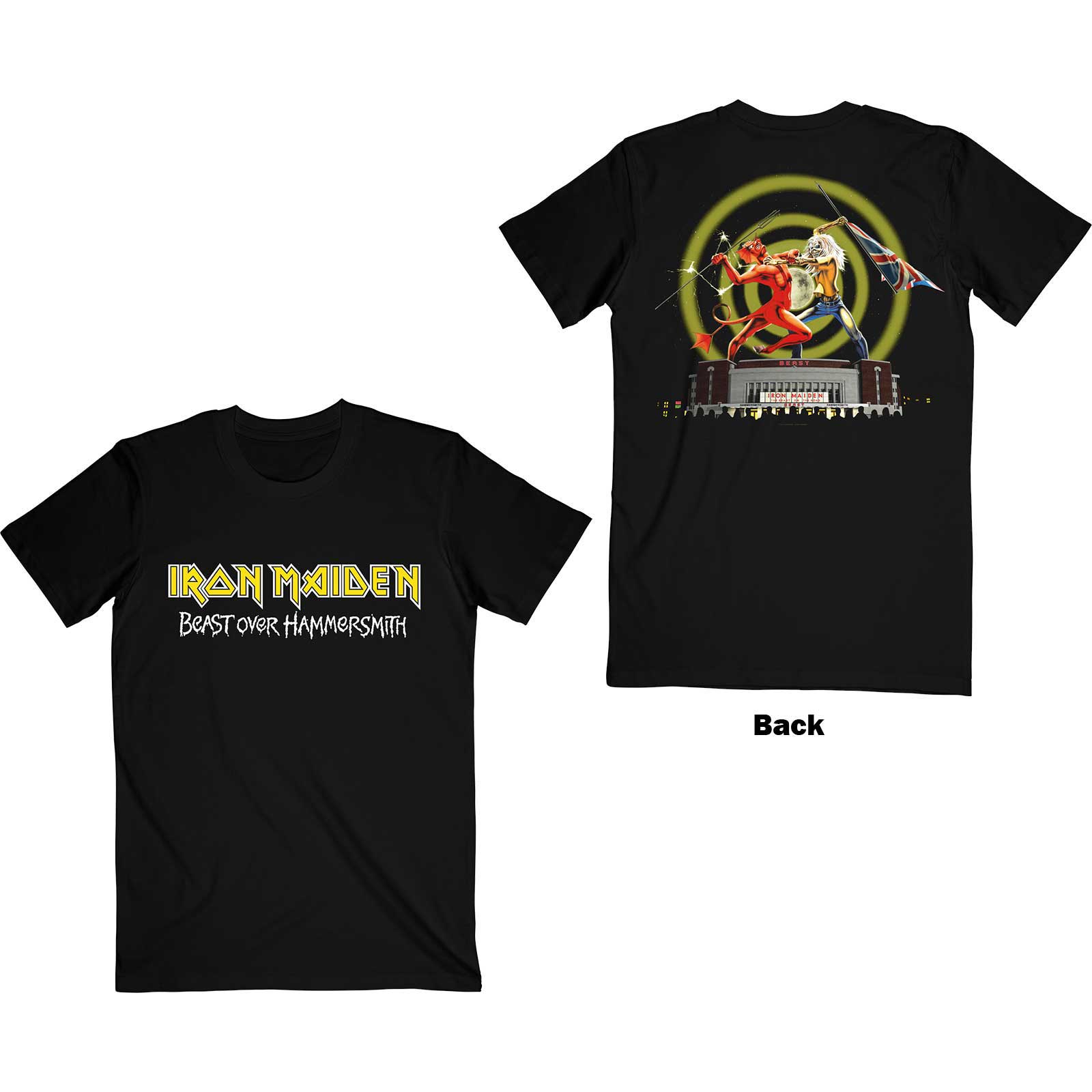 Iron Maiden T-Shirt  Official Logo Iron Maiden Shirt