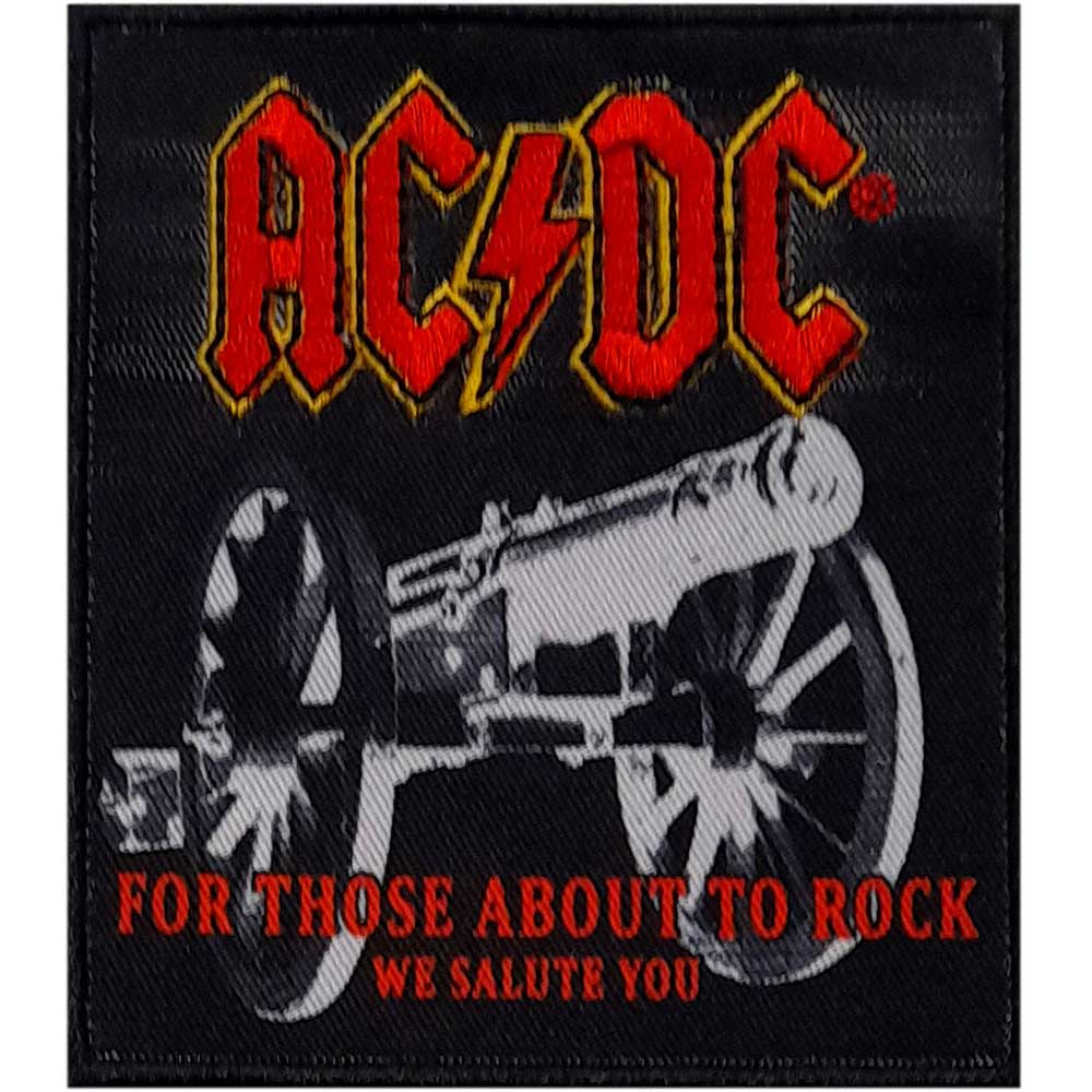 AC/DC Standard Patch: Canon Woven Logo