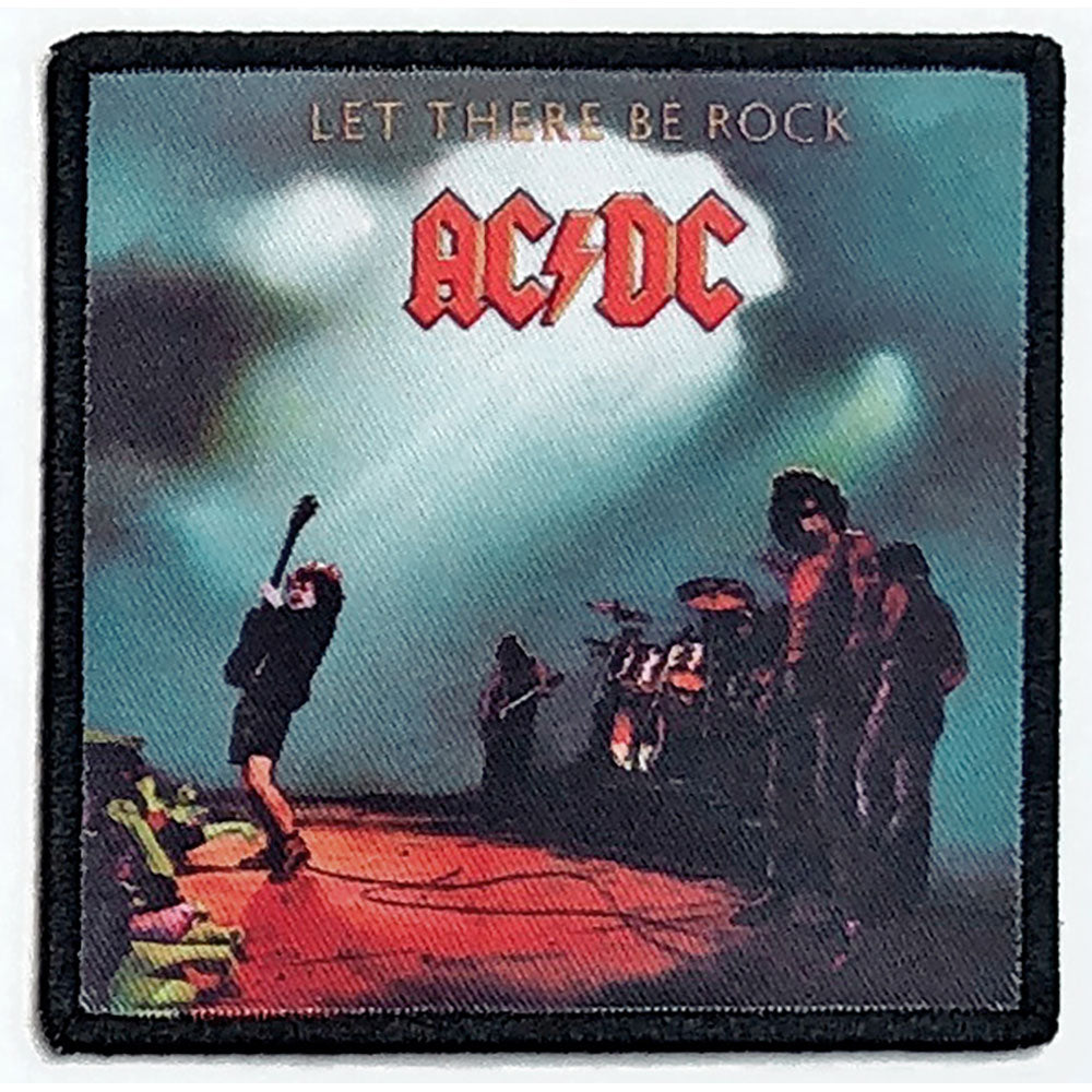 AC/DC Standard Patch: Let There Be Rock (Album Cover)