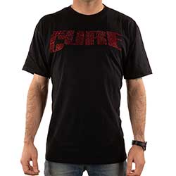 The Cure Unisex Embellished T-Shirt: Logo (Diamante)