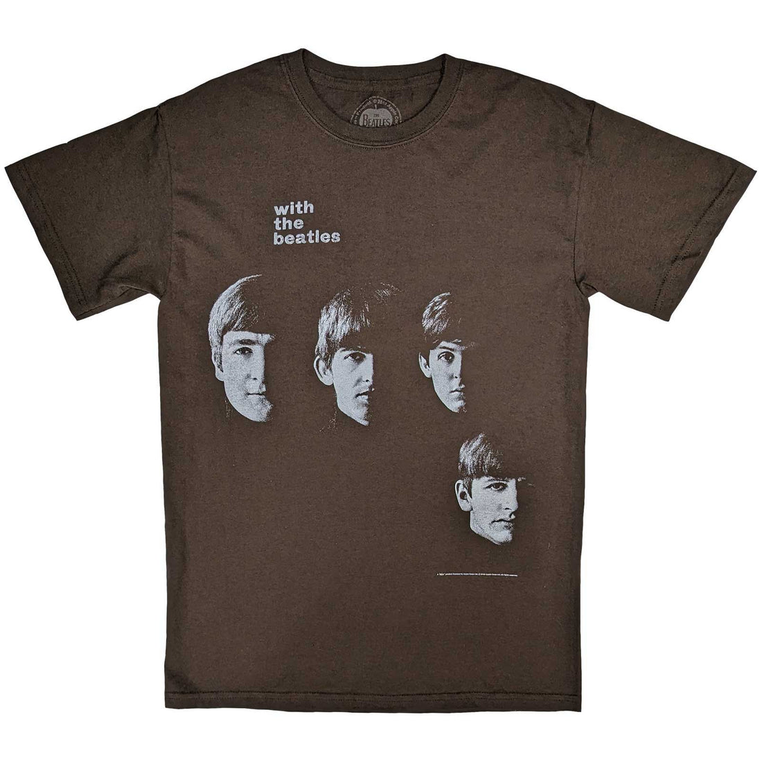 The Beatles Unisex T-Shirt: With The Beatles (Back Print)