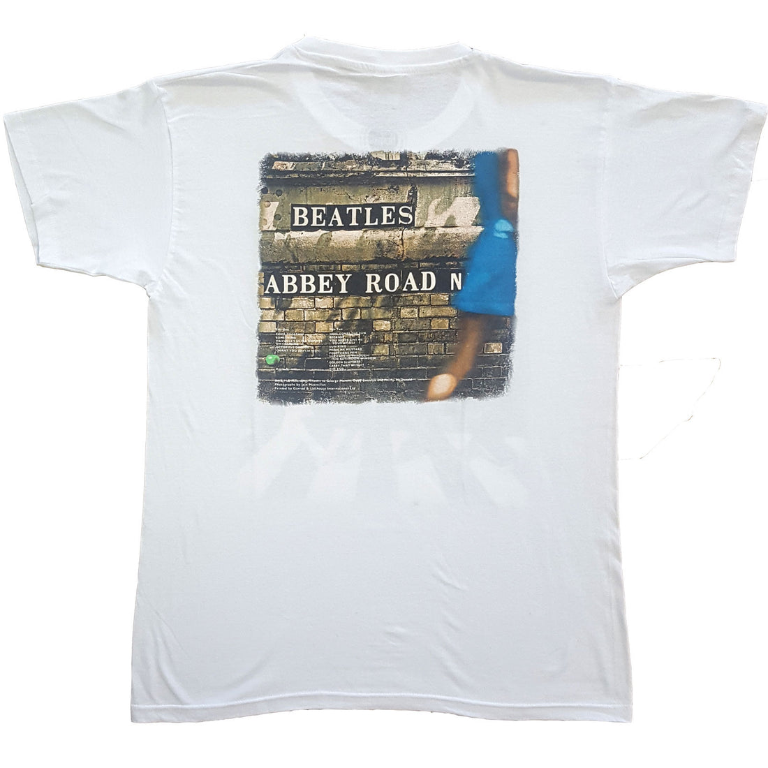 The Beatles Unisex T-Shirt: Abbey Road (Back Print)