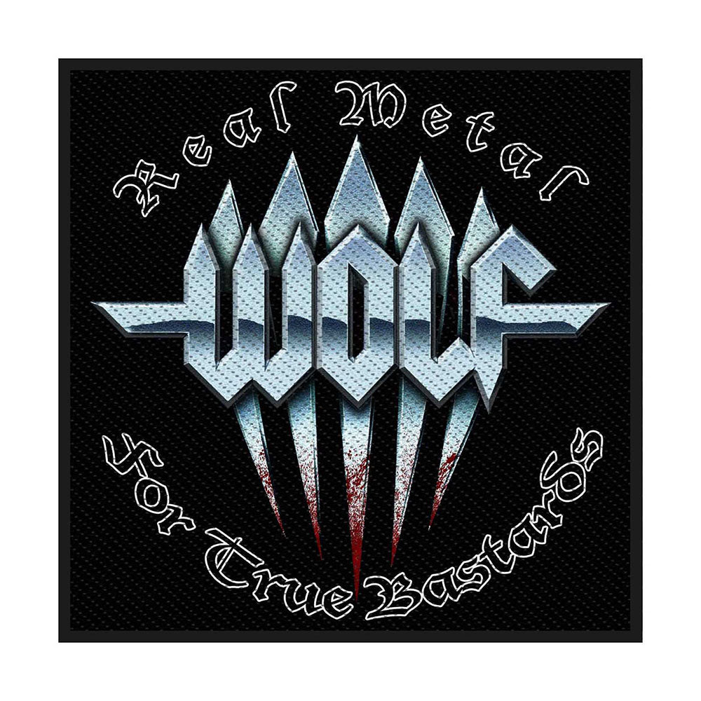 Wolf Standard Patch: Real Metal (Loose)