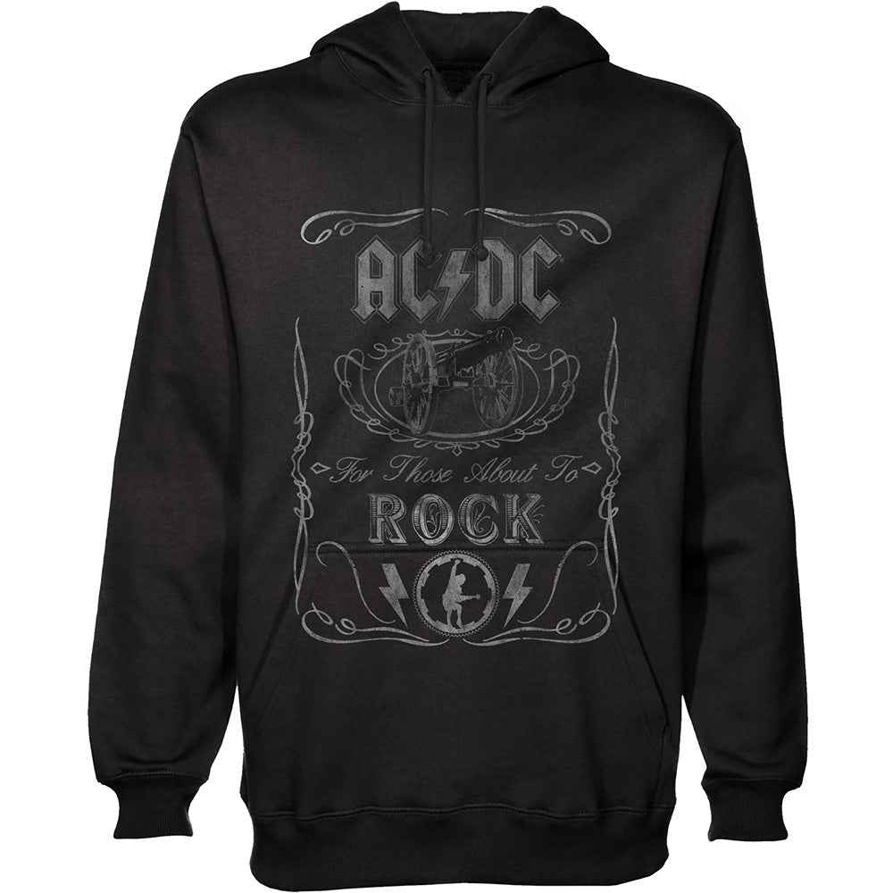 AC/DC Unisex Pullover Hoodie: Cannon Swig