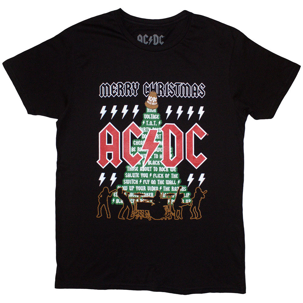 AC/DC Unisex T-Shirt: Merry Christmas