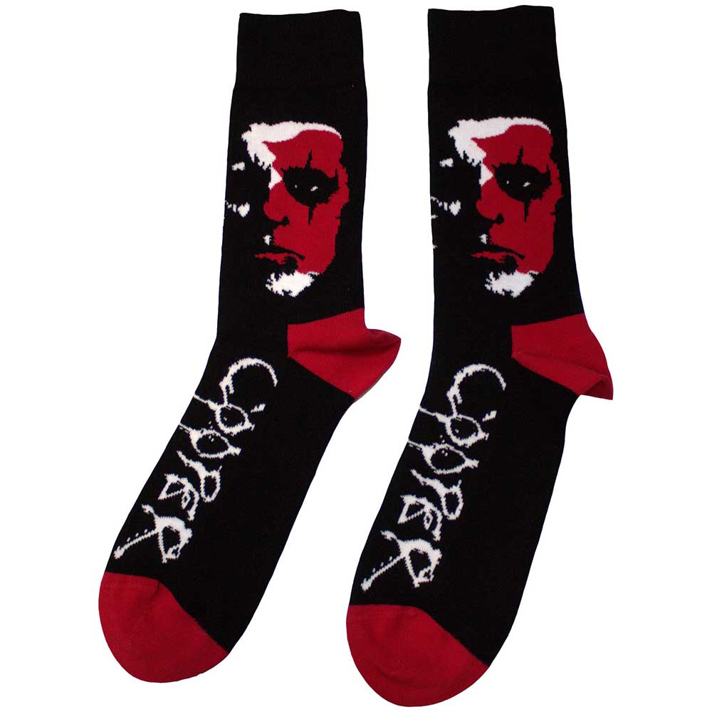 Alice Cooper Unisex Ankle Socks: Face (UK Size 7 - 11)