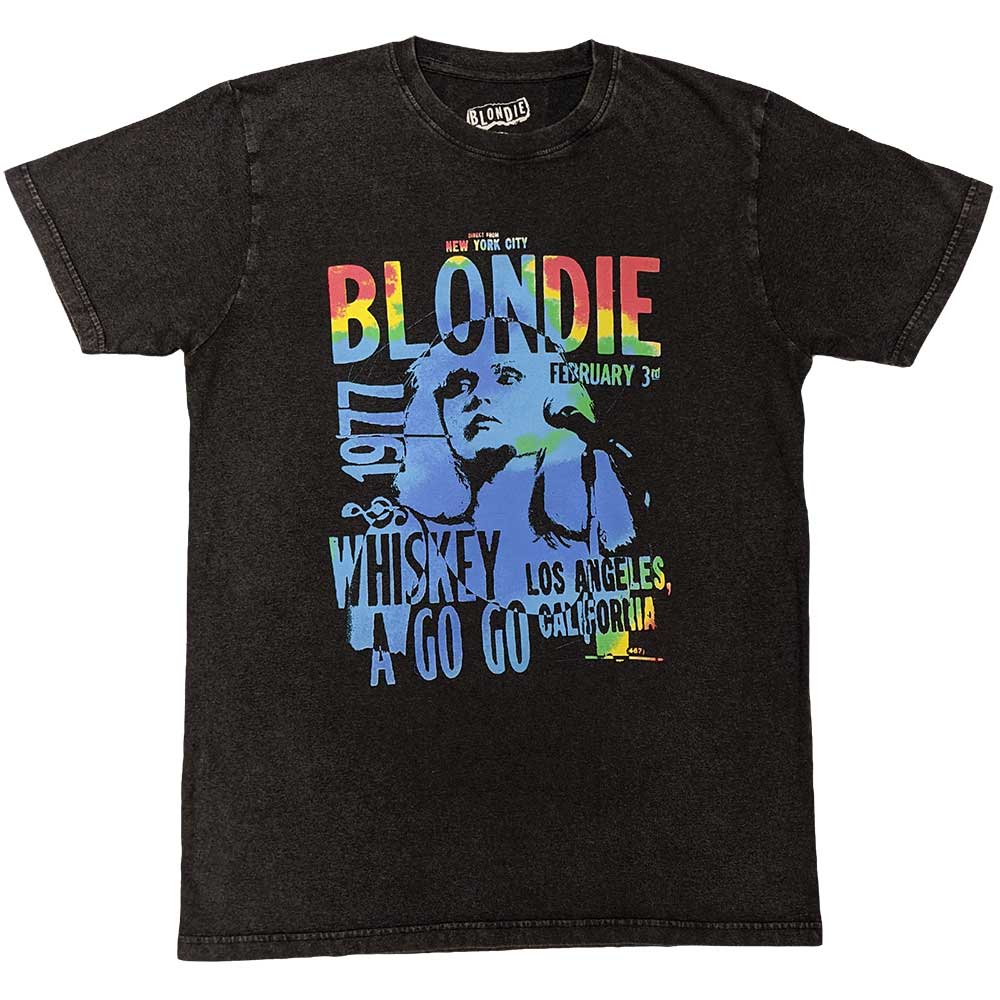 Blondie Unisex T-Shirt: Whiskey A Go Go