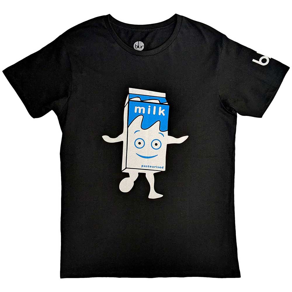 Blur Unisex T-Shirt: Milky (Sleeve Print)