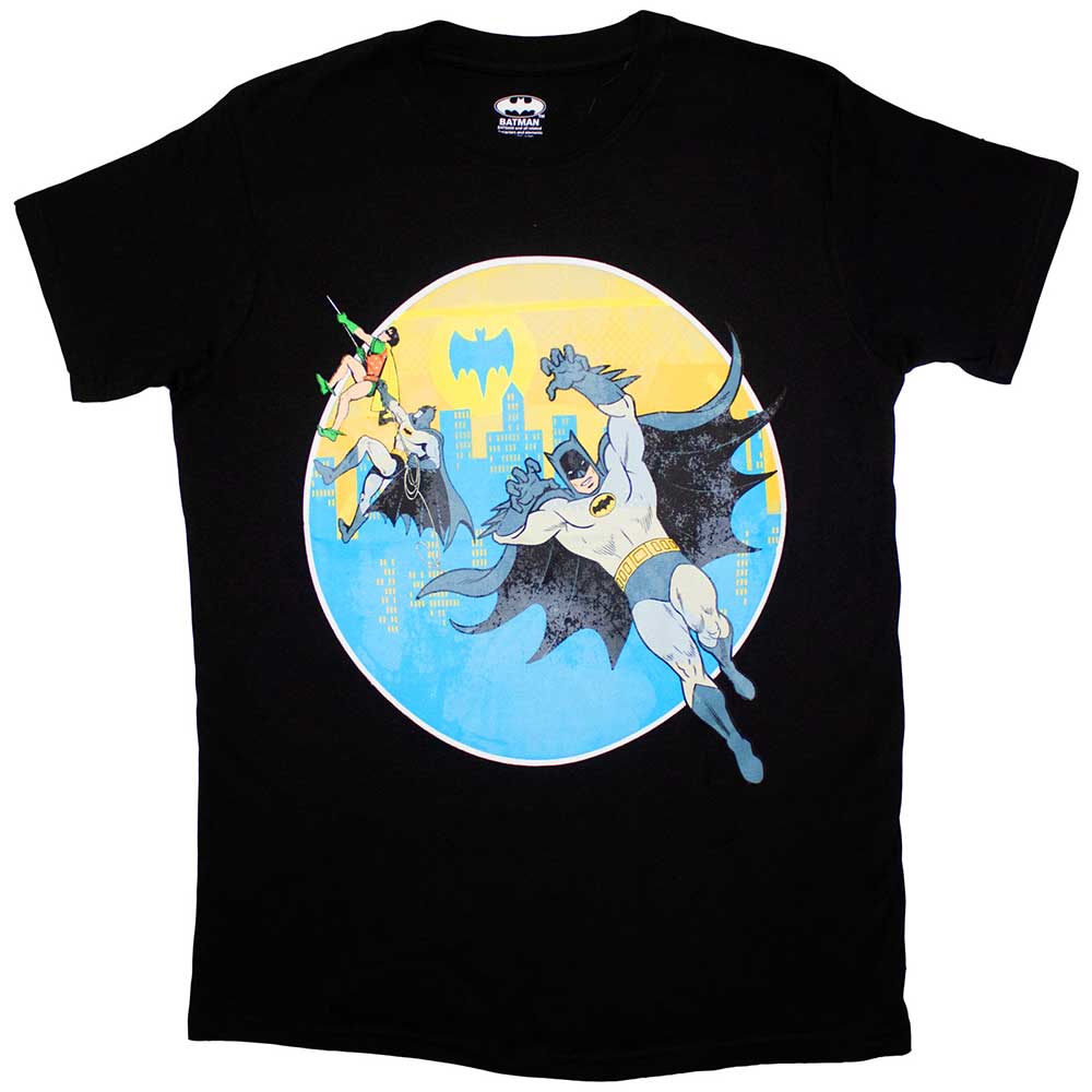 DC Comics Unisex T-Shirt: Batman Bat Leap