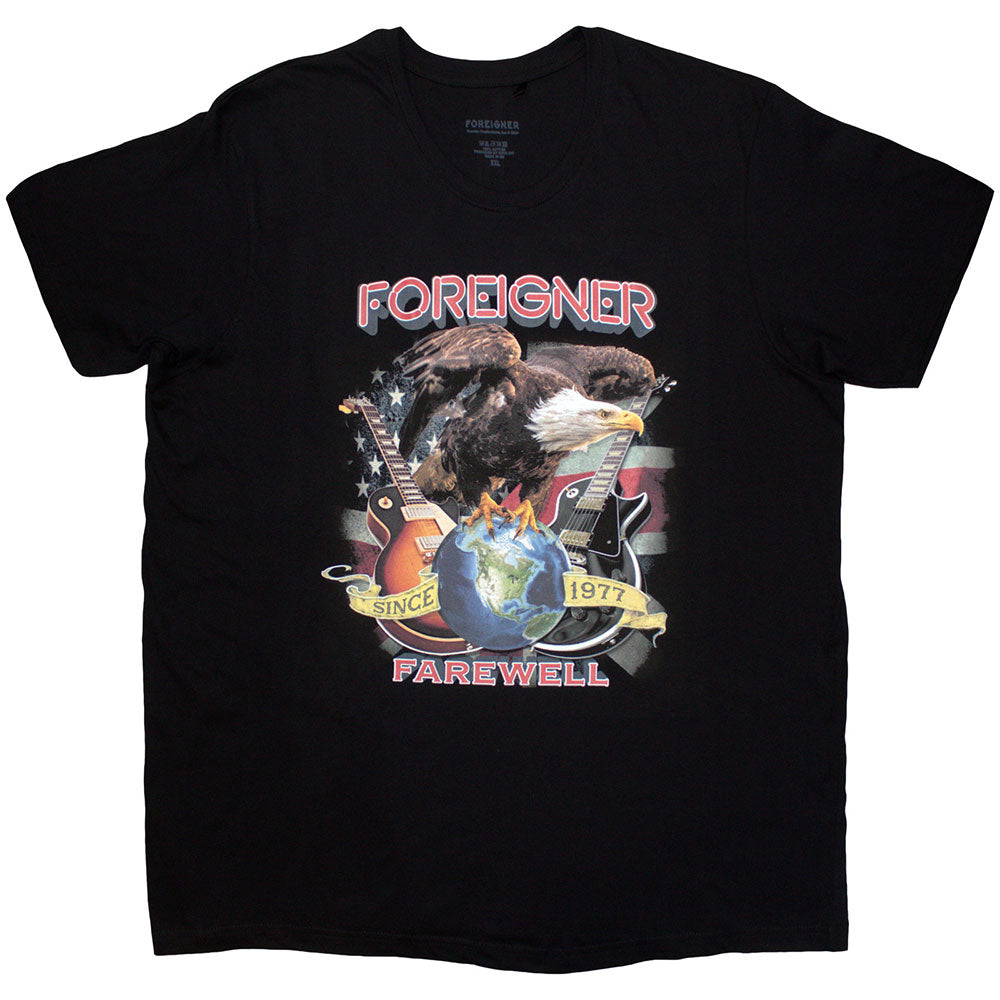 Foreigner Unisex T-Shirt: Farewell Eagle