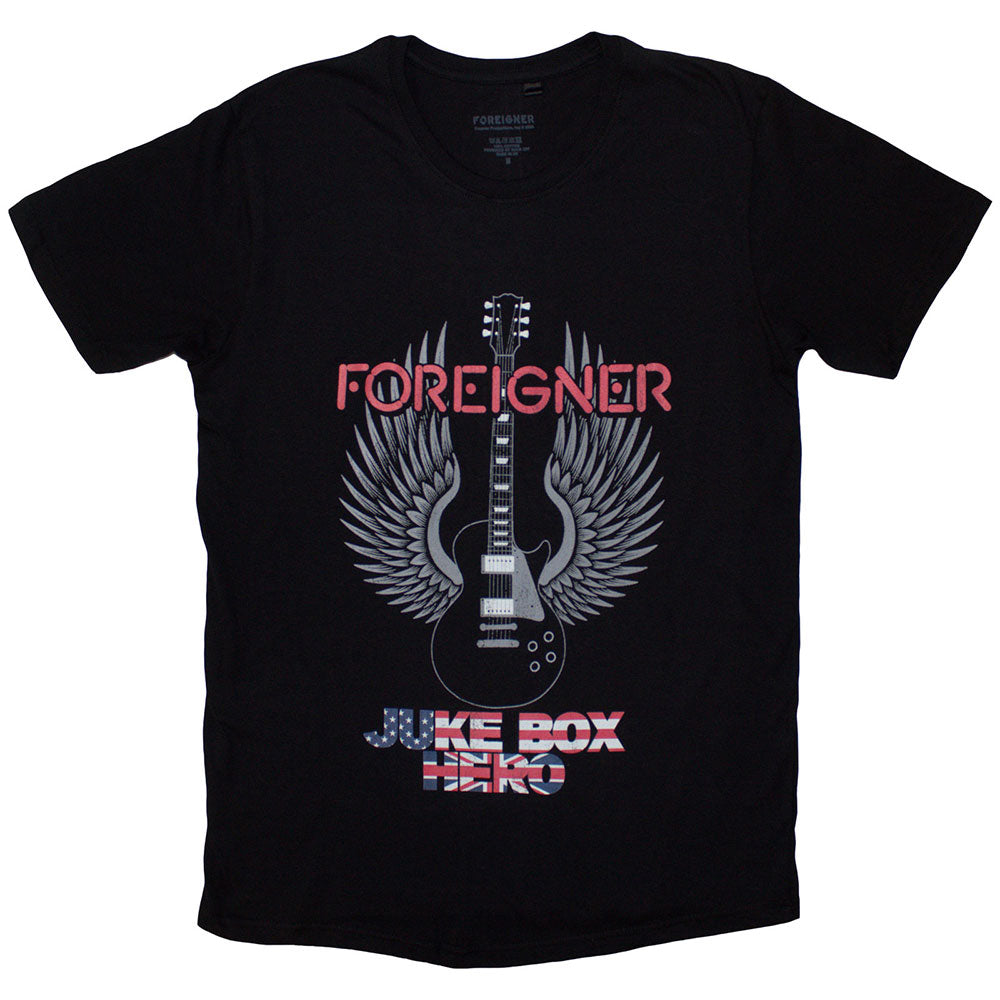 Foreigner Unisex T-Shirt: Juke Box Hero