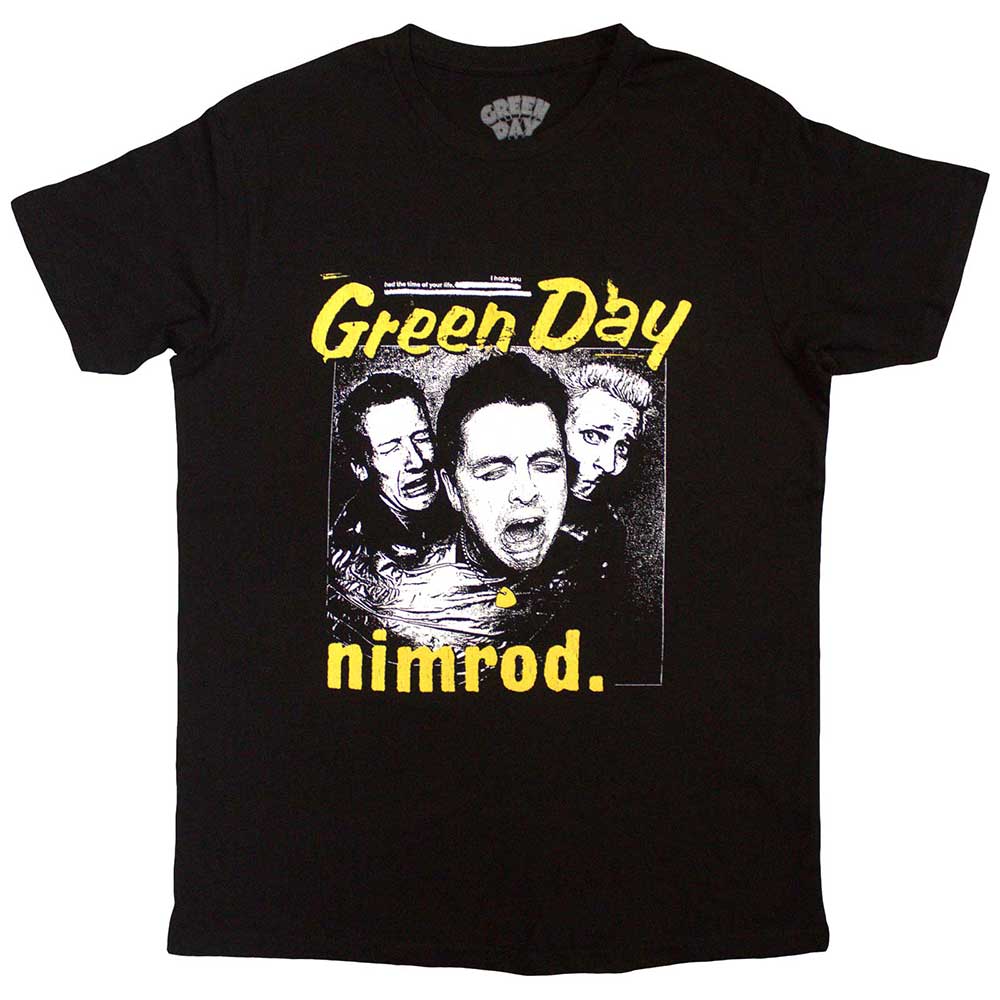 Green Day Unisex T-Shirt: Yellow Pick -Nimrod