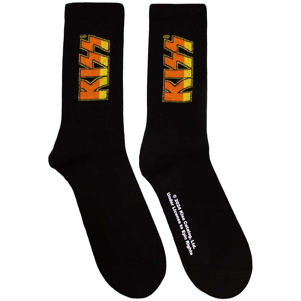 KISS Unisex Terry Socks: Classic Logo