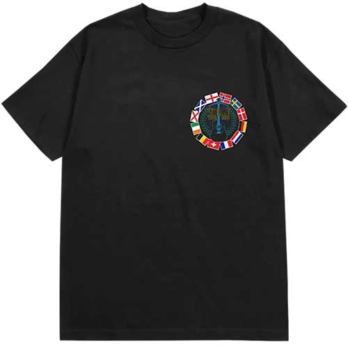 Luke Combs Unisex T-Shirt: Tour 23 Flag