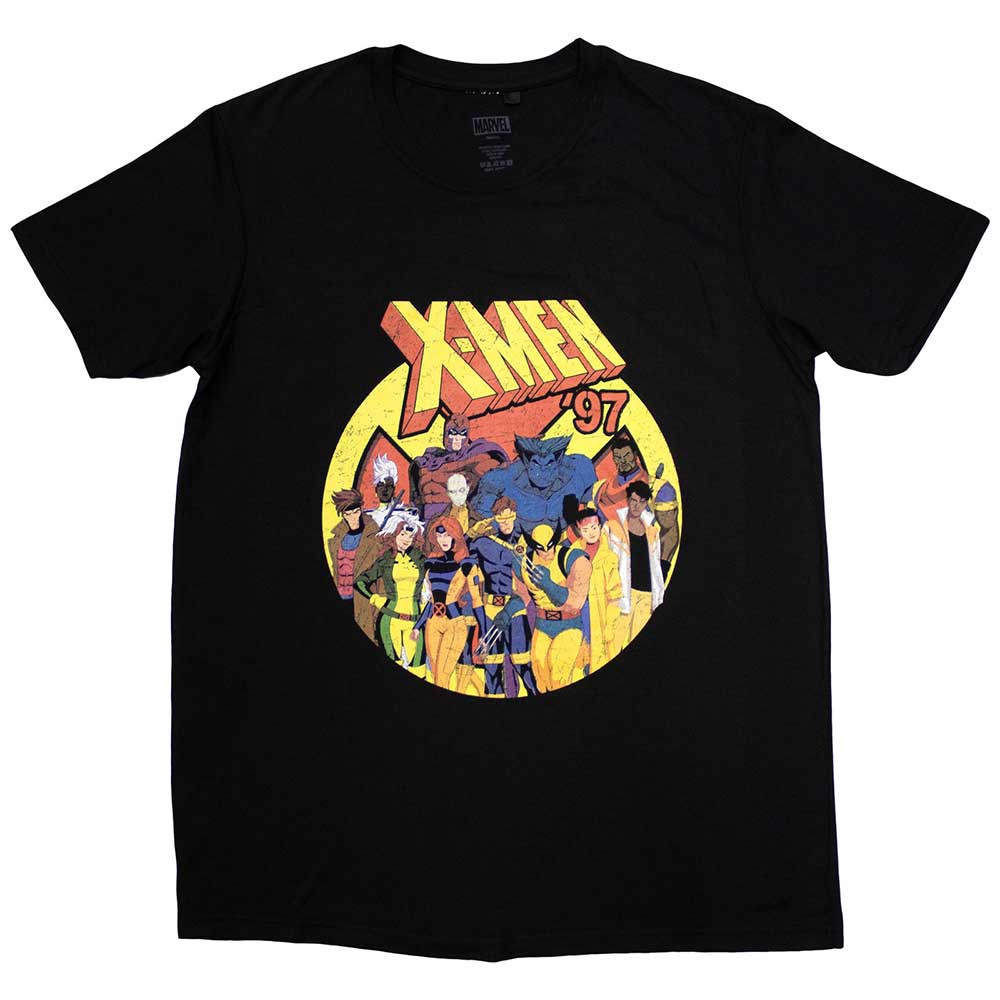 Marvel Comics Unisex T-Shirt: X-Men '97 Assemble Circle