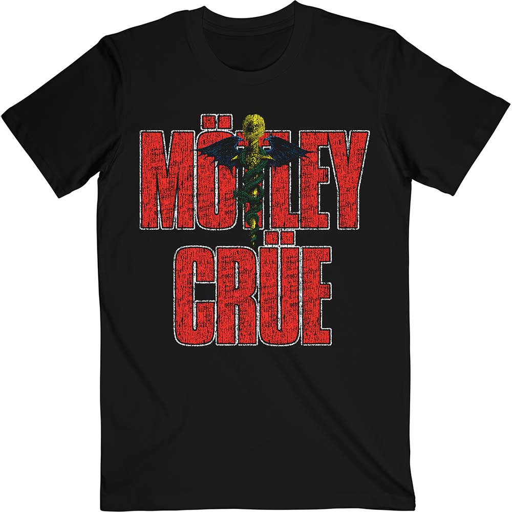 Motley Crue Unisex T-Shirt: Dr Feelgood Since 1989 (Back Print)