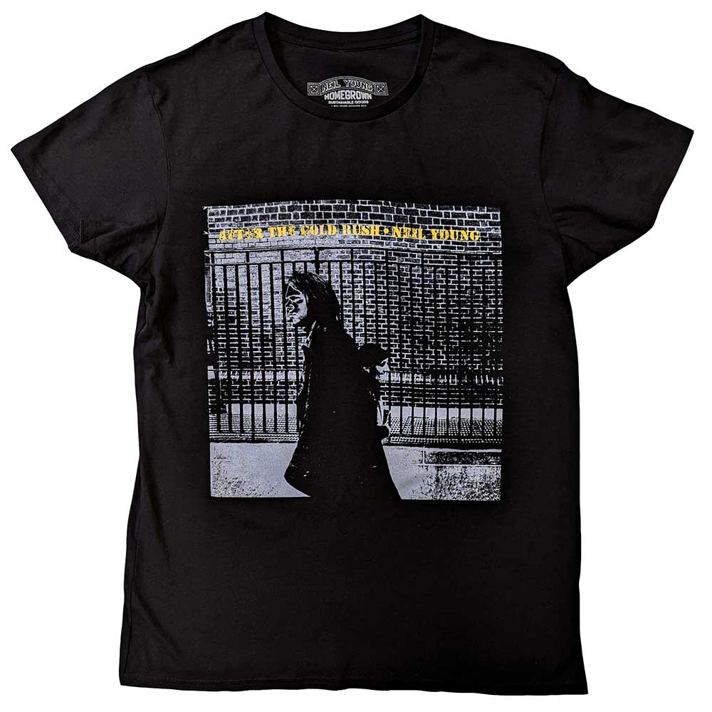 Neil Young Unisex T-Shirt: After The Gold Rush (Embellished)