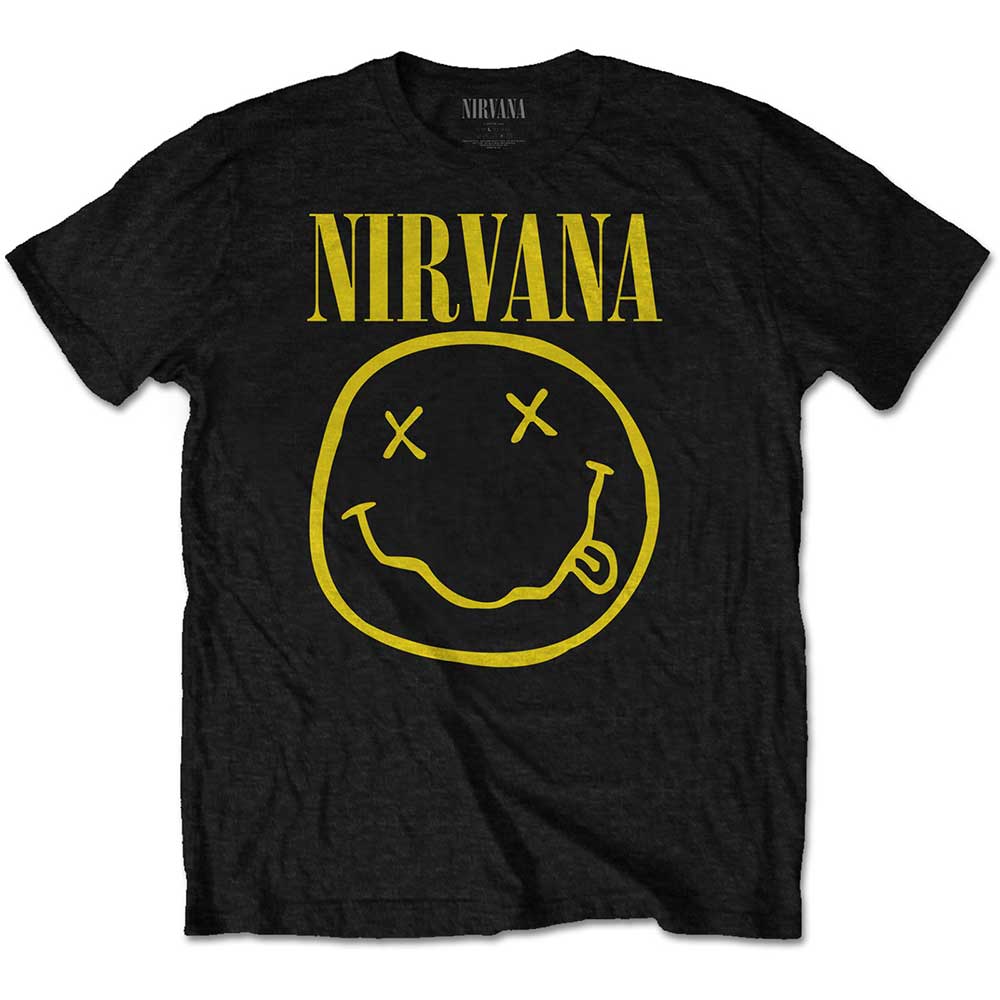 Nirvana Kids T-Shirt: Yellow Smiley