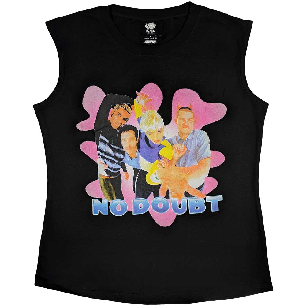 No Doubt Ladies Tank T-Shirt: Horns