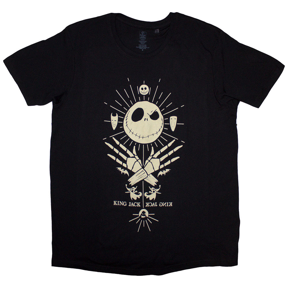 The Nightmare Before Christmas Unisex T-Shirt: King Jack