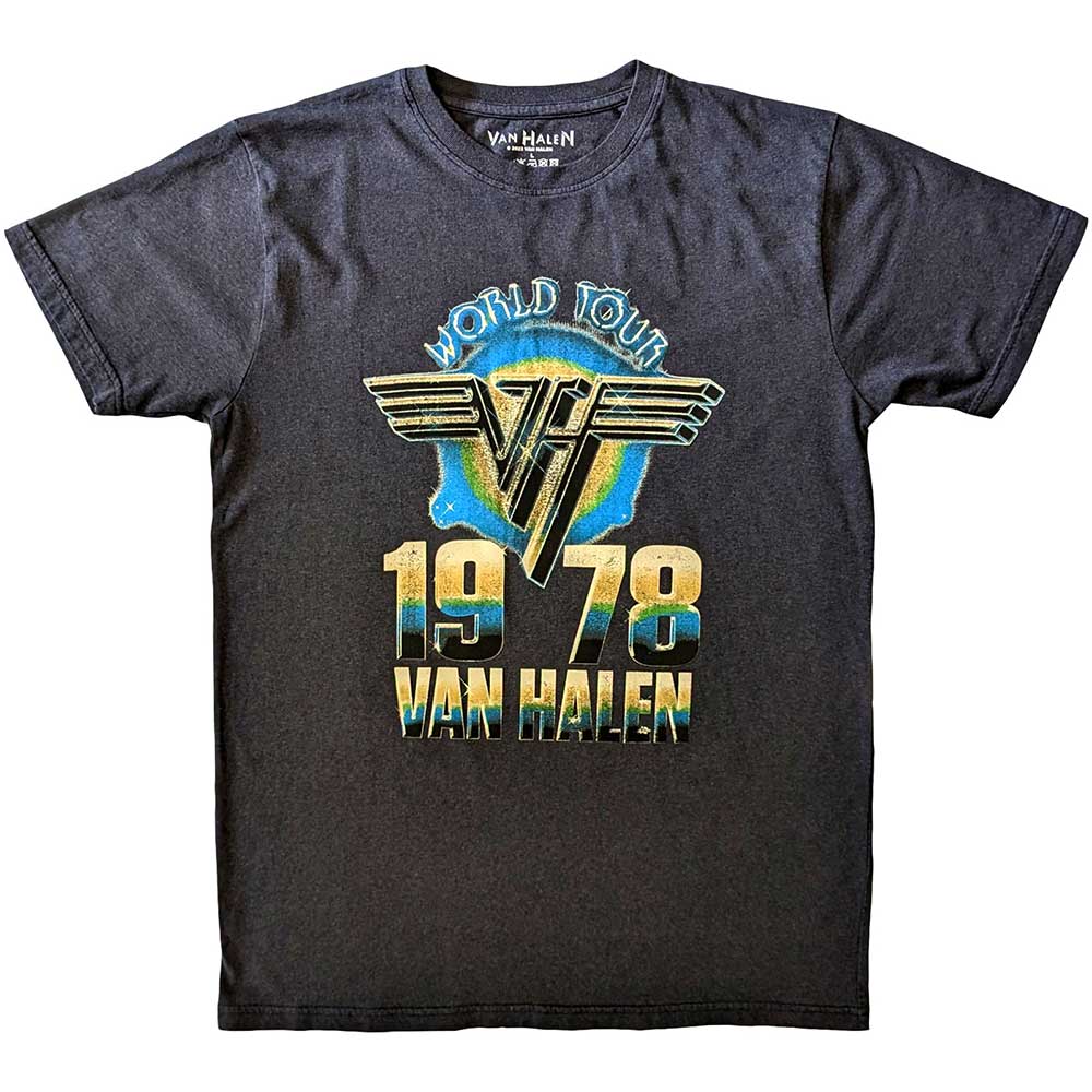 Van Halen Unisex T-Shirt: World Tour '78