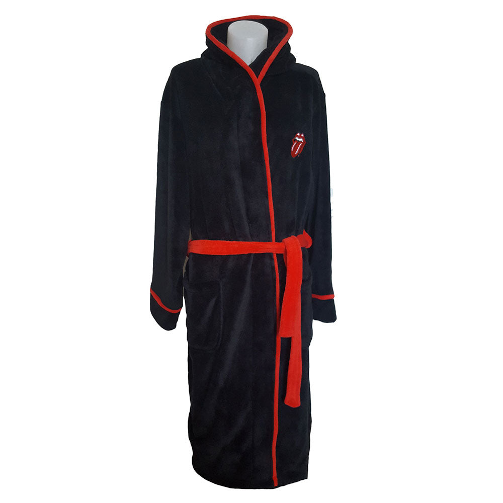 The Rolling Stones Unisex Bathrobe: Classic Tongue