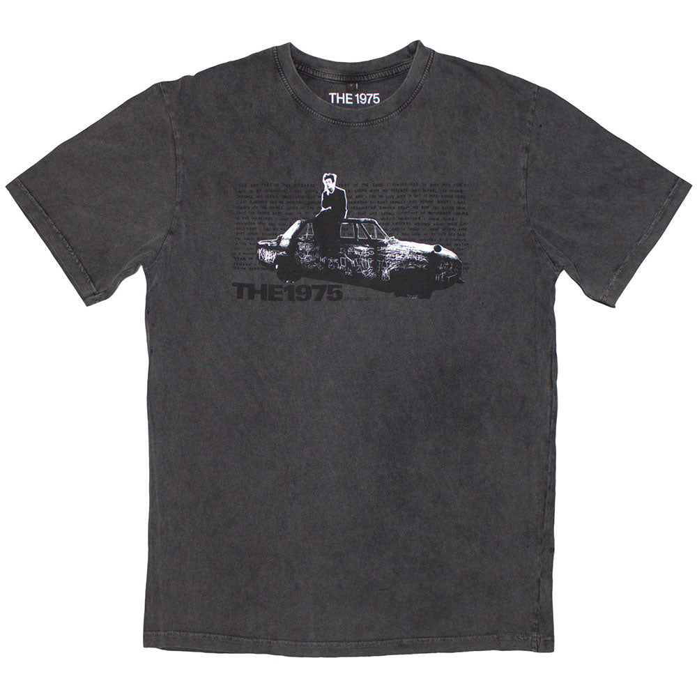 The 1975 Unisex Stone Wash T-Shirt: Car Photo