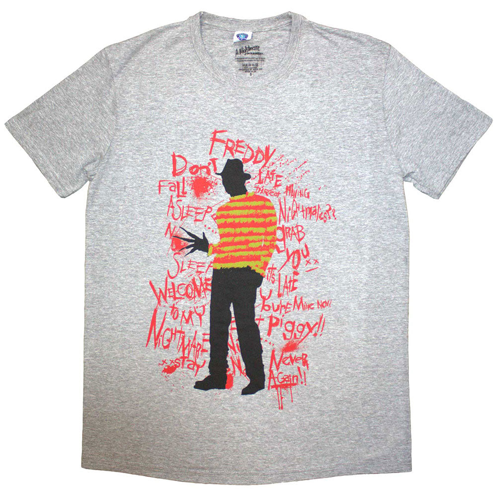 A Nightmare on Elm Street Unisex T-Shirt: Freddy Scribble Font