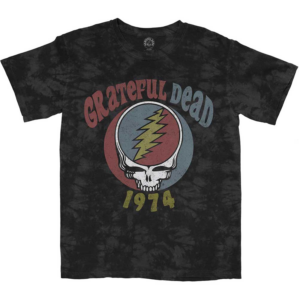 Grateful Dead Unisex T-Shirt: 1974 (Wash Collection)