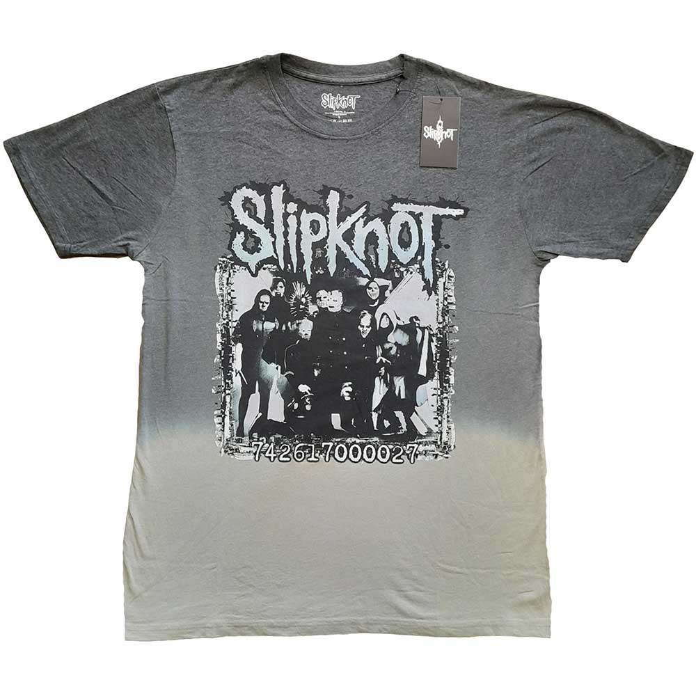 Slipknot Unisex T-Shirt: Barcode Photo (Wash Collection & Back Print)