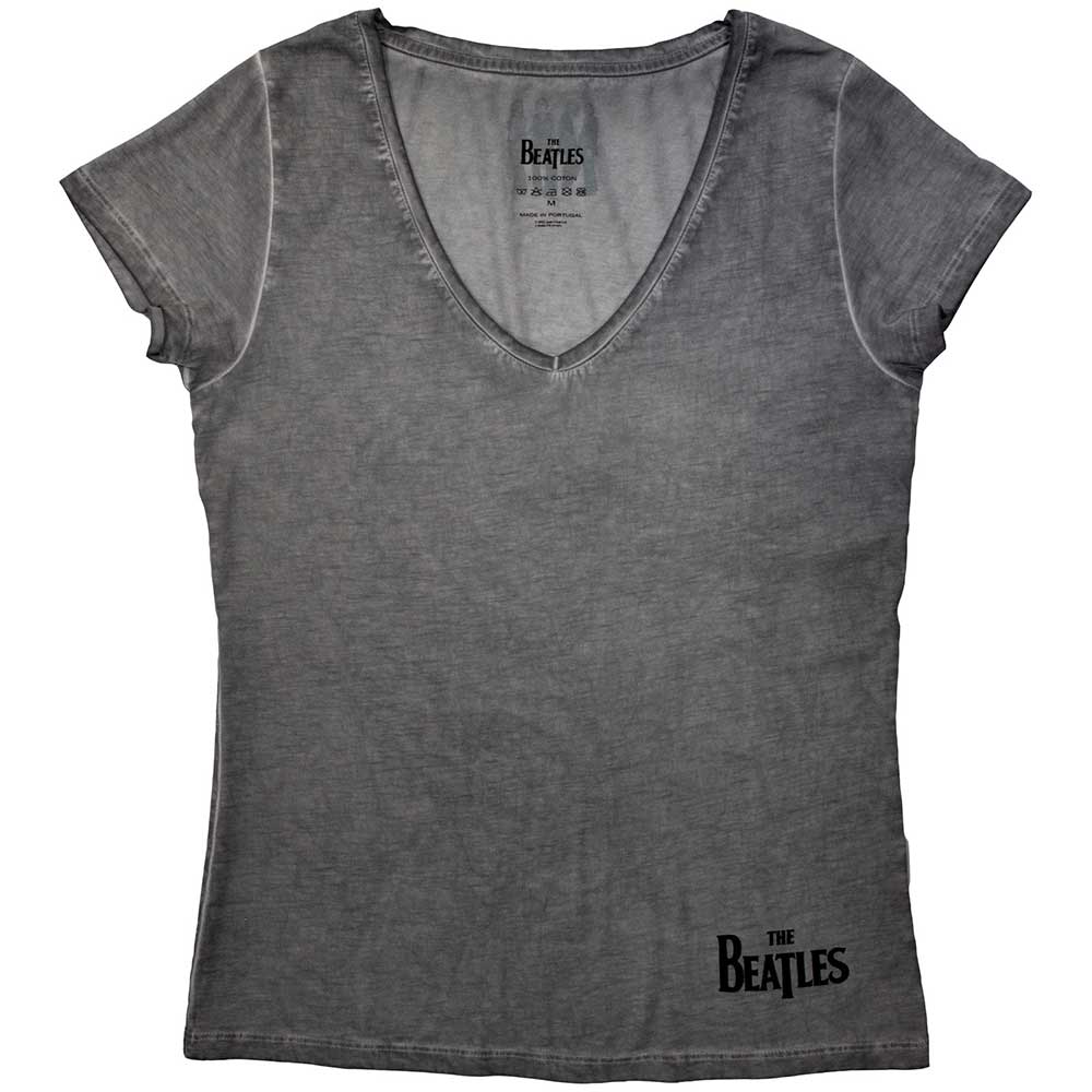 The Beatles Ladies T-Shirt: Corner Logo