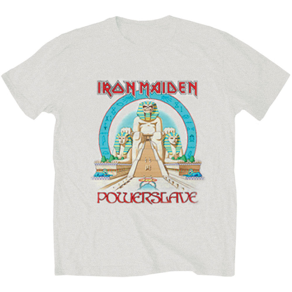 Iron Maiden Unisex T-Shirt: Powerslave Egypt