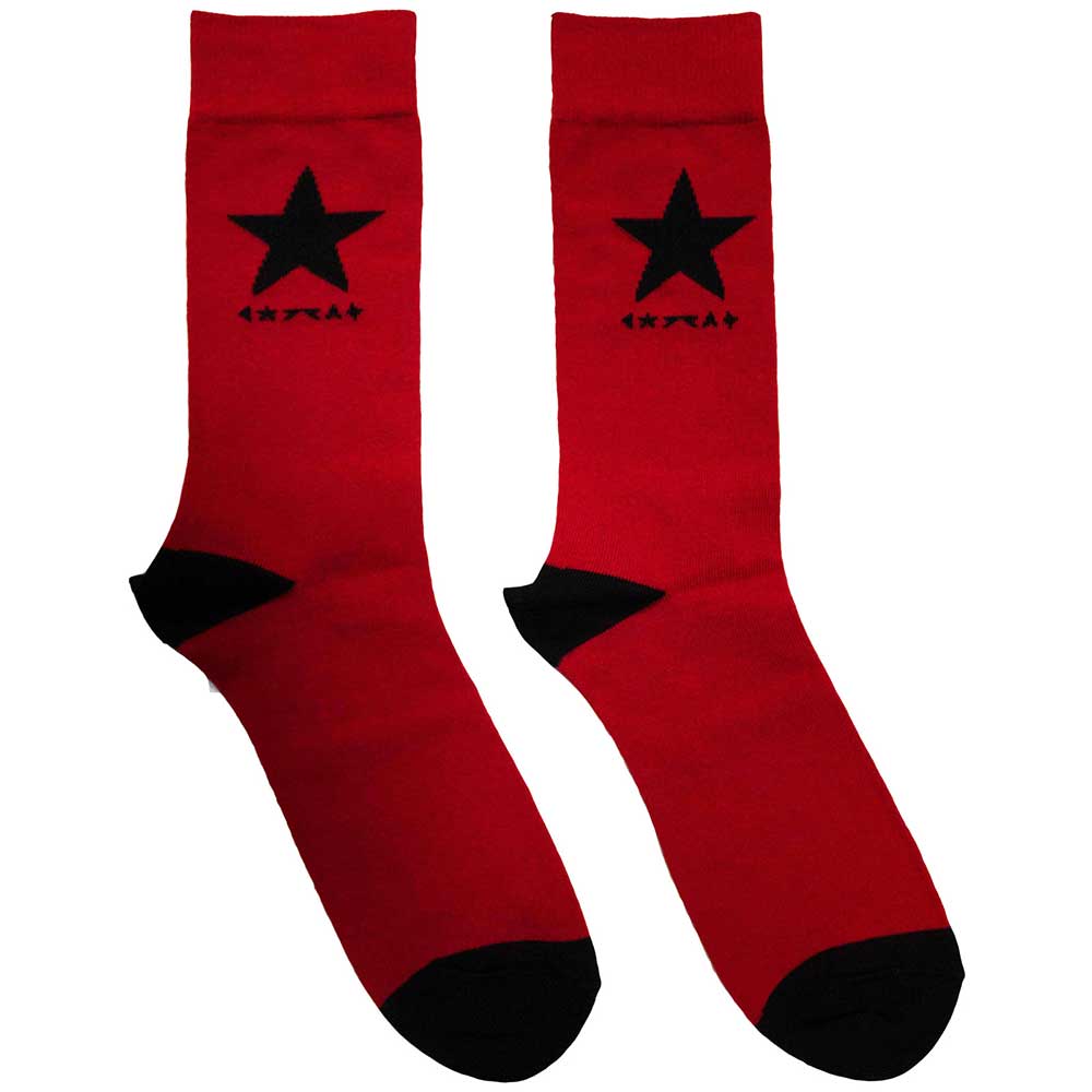 David Bowie Unisex Ankle Socks: Blackstar (UK Size 6 - 11)