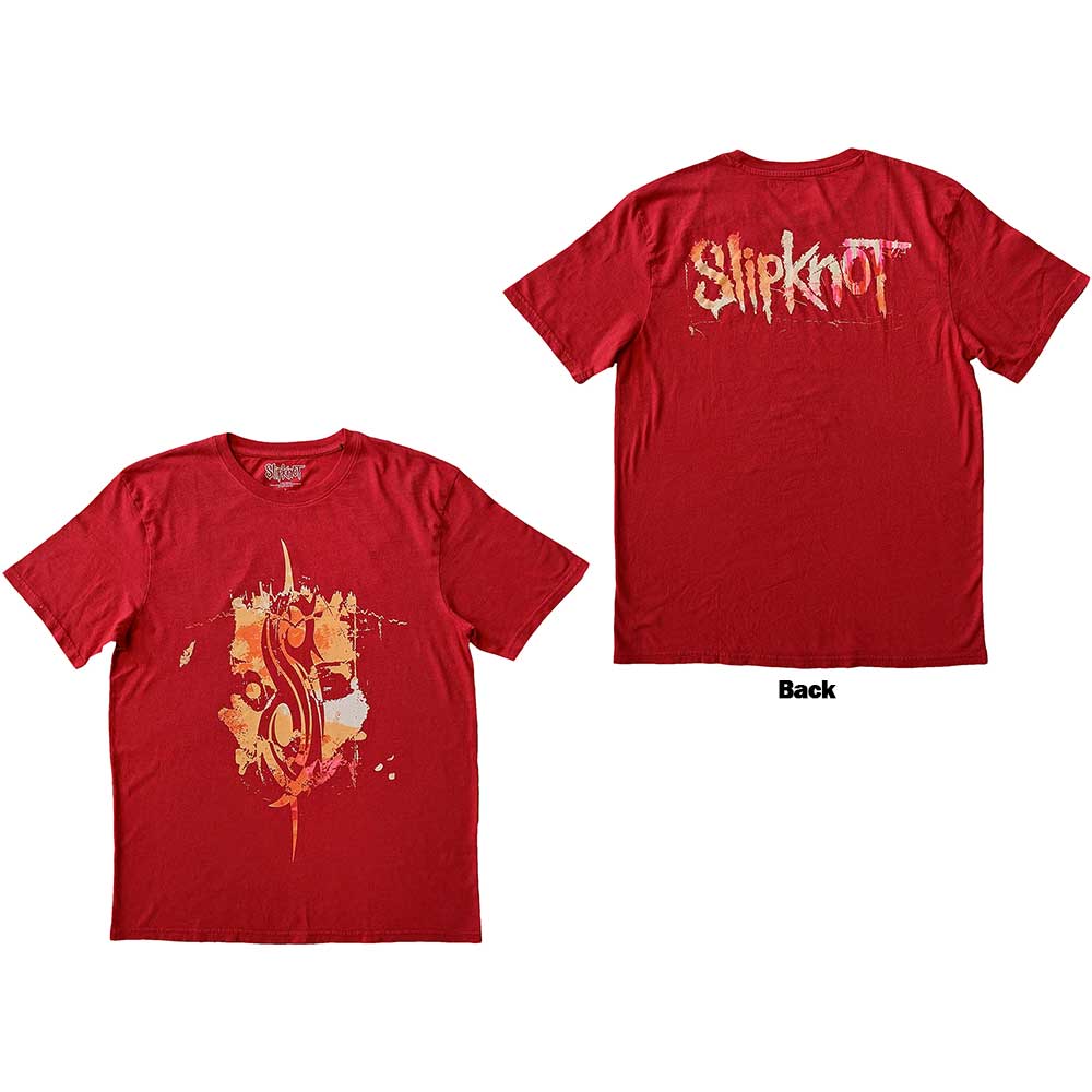 Slipknot Unisex T-Shirt: The End So Far Tribal-S (Back Print)