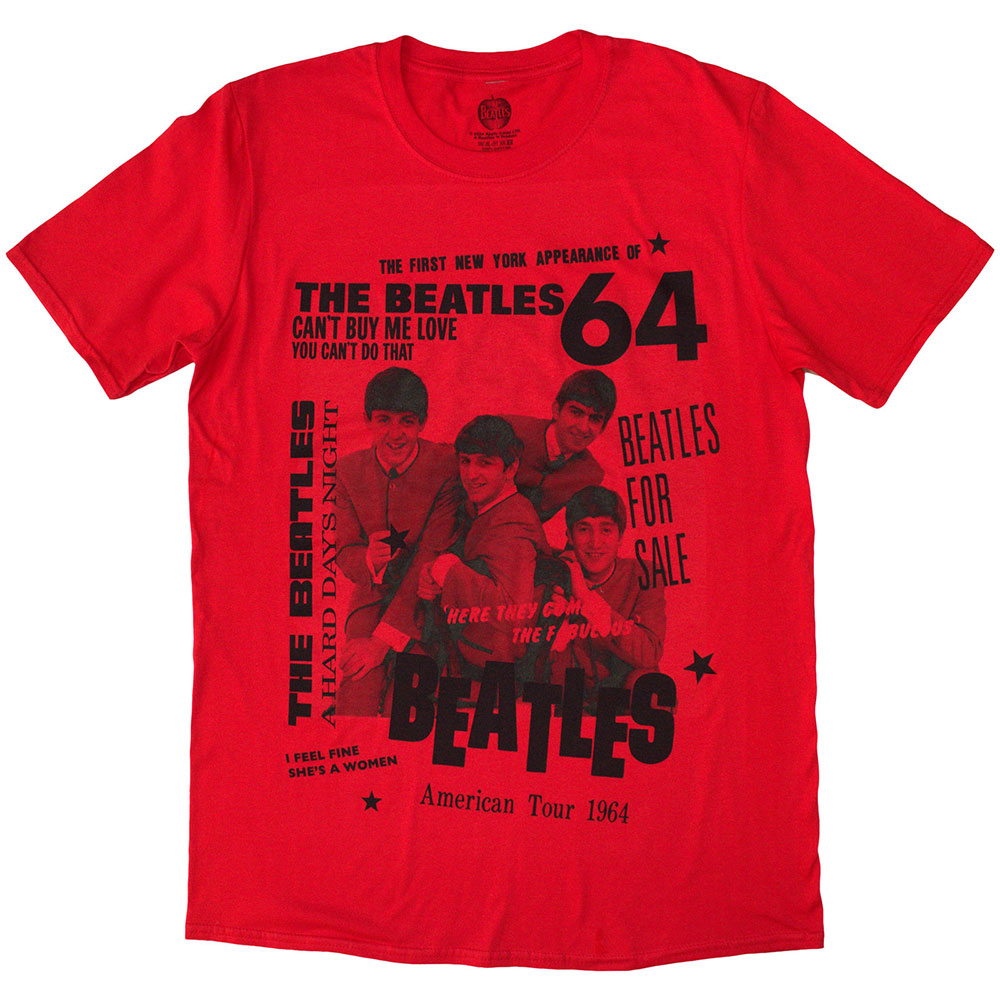 The Beatles Unisex T-Shirt: 1964