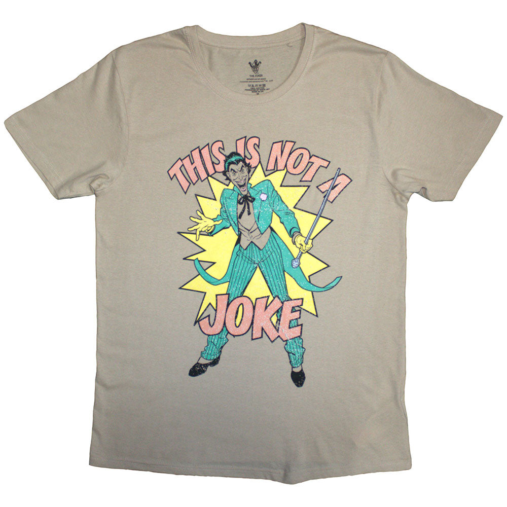 DC Comics Unisex T-Shirt: This Is Not A Joke