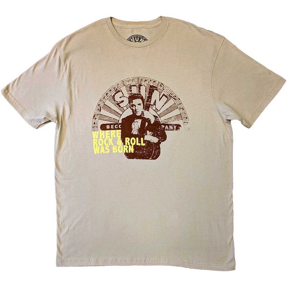 Sun Records Unisex T-Shirt: Elvis Where R&R Was Born