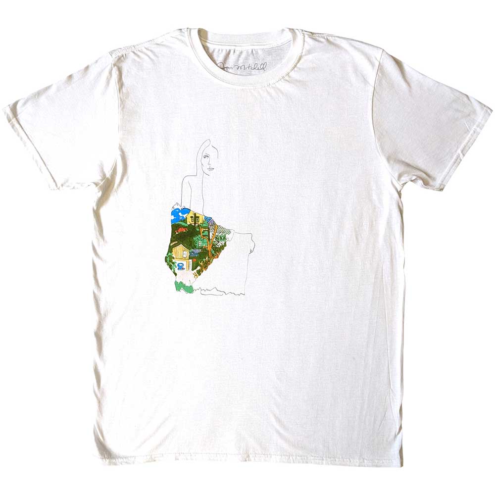 Joni Mitchell Unisex T-Shirt: Ladies Album