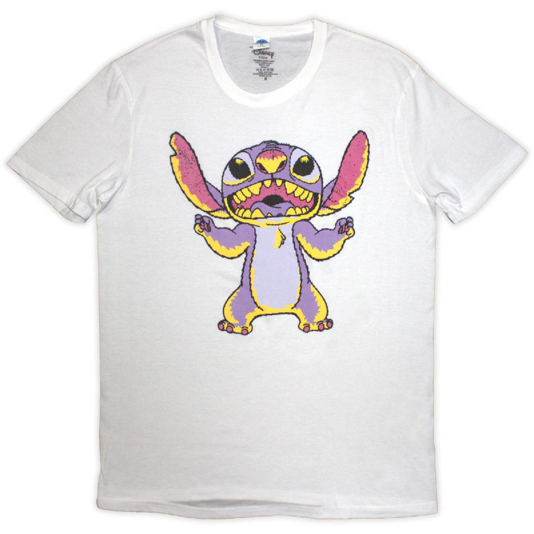 Lilo & Stitch Unisex T-Shirt: Purple Stitch