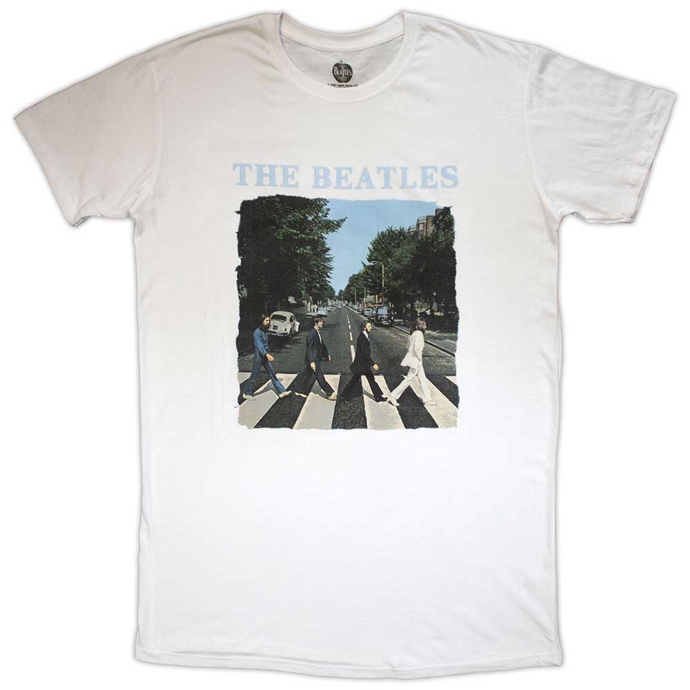 The Beatles Ladies T-Shirt Dress: Abbey Road & Logo