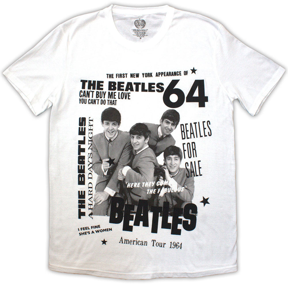 The Beatles Unisex T-Shirt: 1964