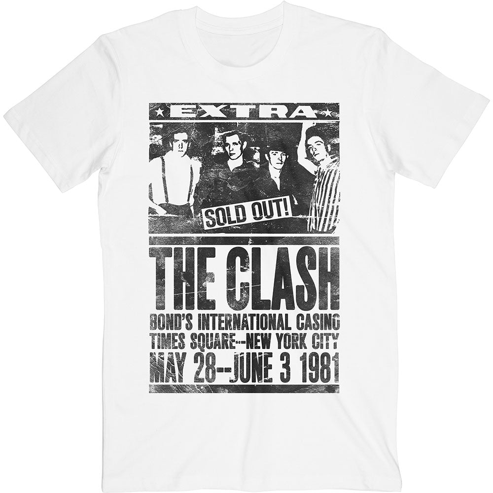 The Clash Unisex T-Shirt: Bond's 1981