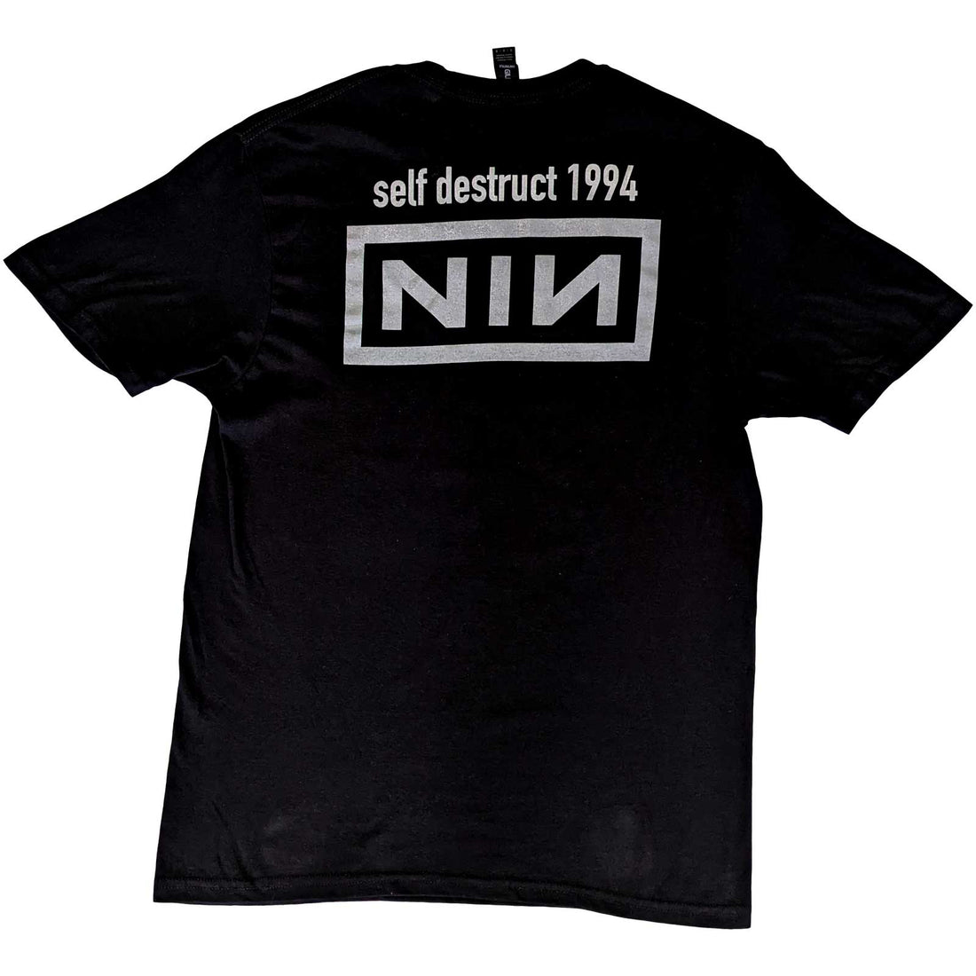 Nine Inch Nails Unisex T-Shirt: Self Destruct '94 (Back Print)