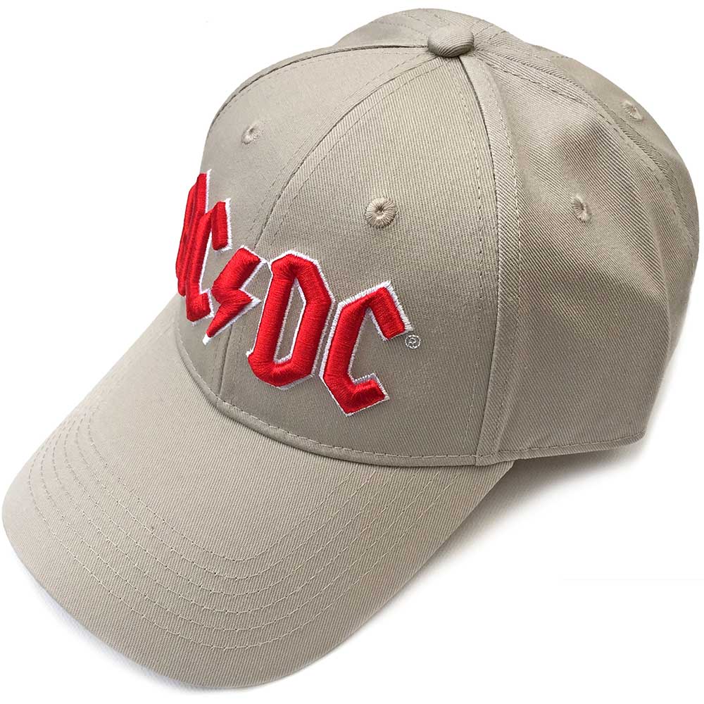 AC/DC Baseball Cap: Red Logo