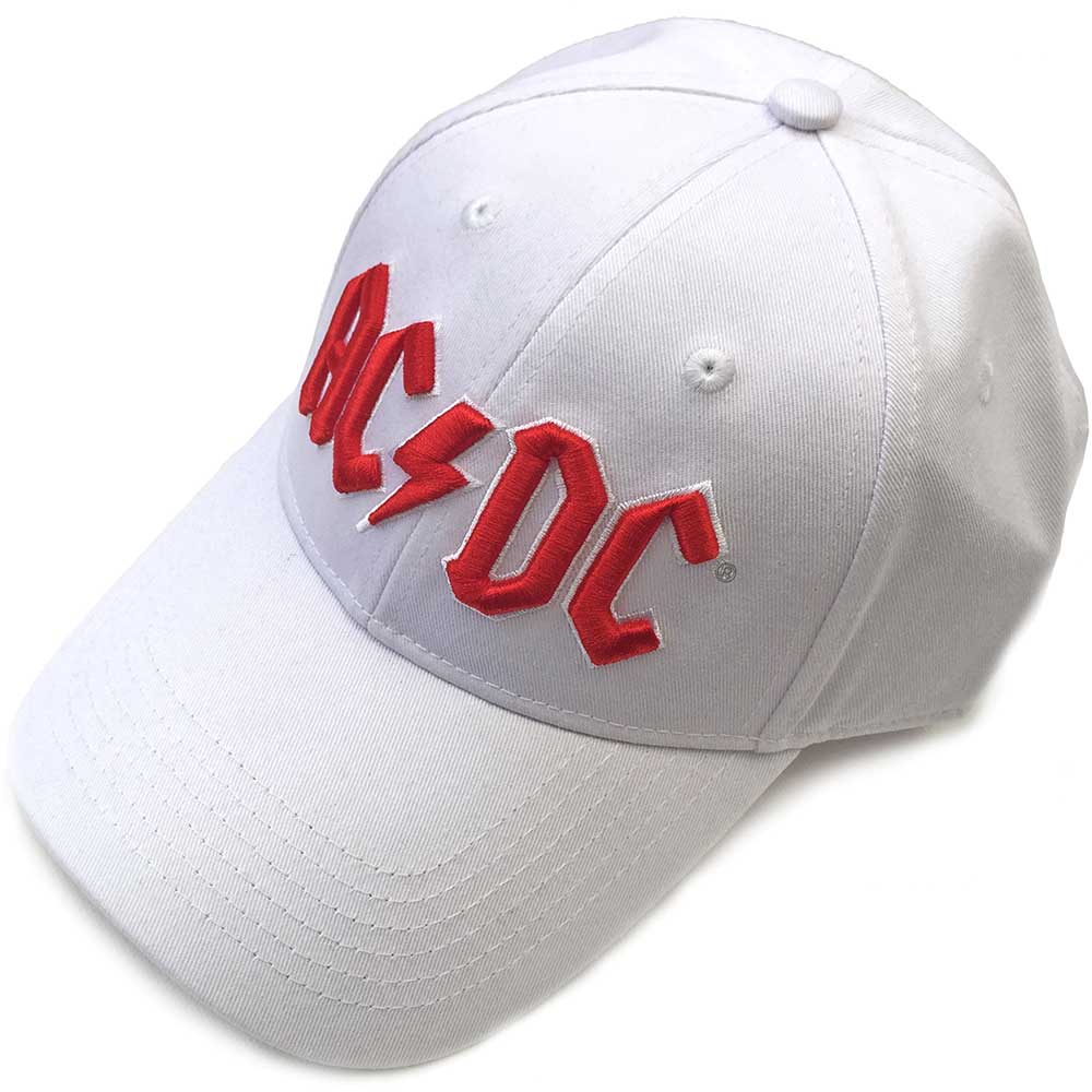 AC/DC Baseball Cap: Red Logo